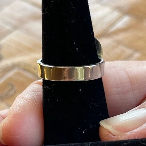 Rose quartz and sterling heart ring - Picture 4 of 9